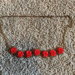 Rose necklace